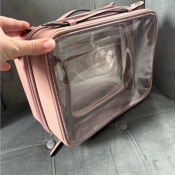 Calpak Handbags - Calpak large clear cosmetics bag